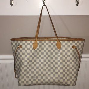 Authentic Louis Vuitton Daniel Azur Neverfull MM
